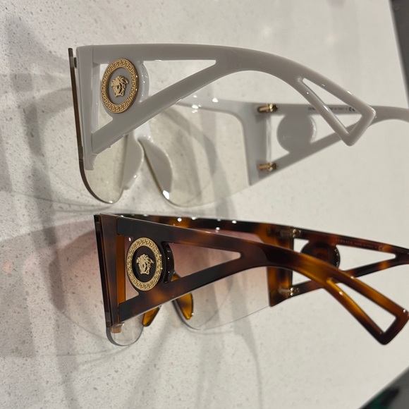 Versace White and Brown Sunglasses Duo - Picture 4 of 7